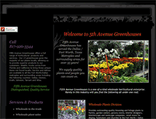 Tablet Screenshot of fagreenhouses.com
